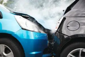 back injury car crash